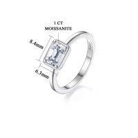 Anneau Gaurosa Femme Fantasy in Argent Moissanite MSR22052403 - MSR22052403